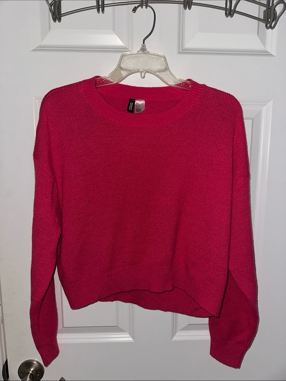H&M Fuchsia Crewneck Sweater